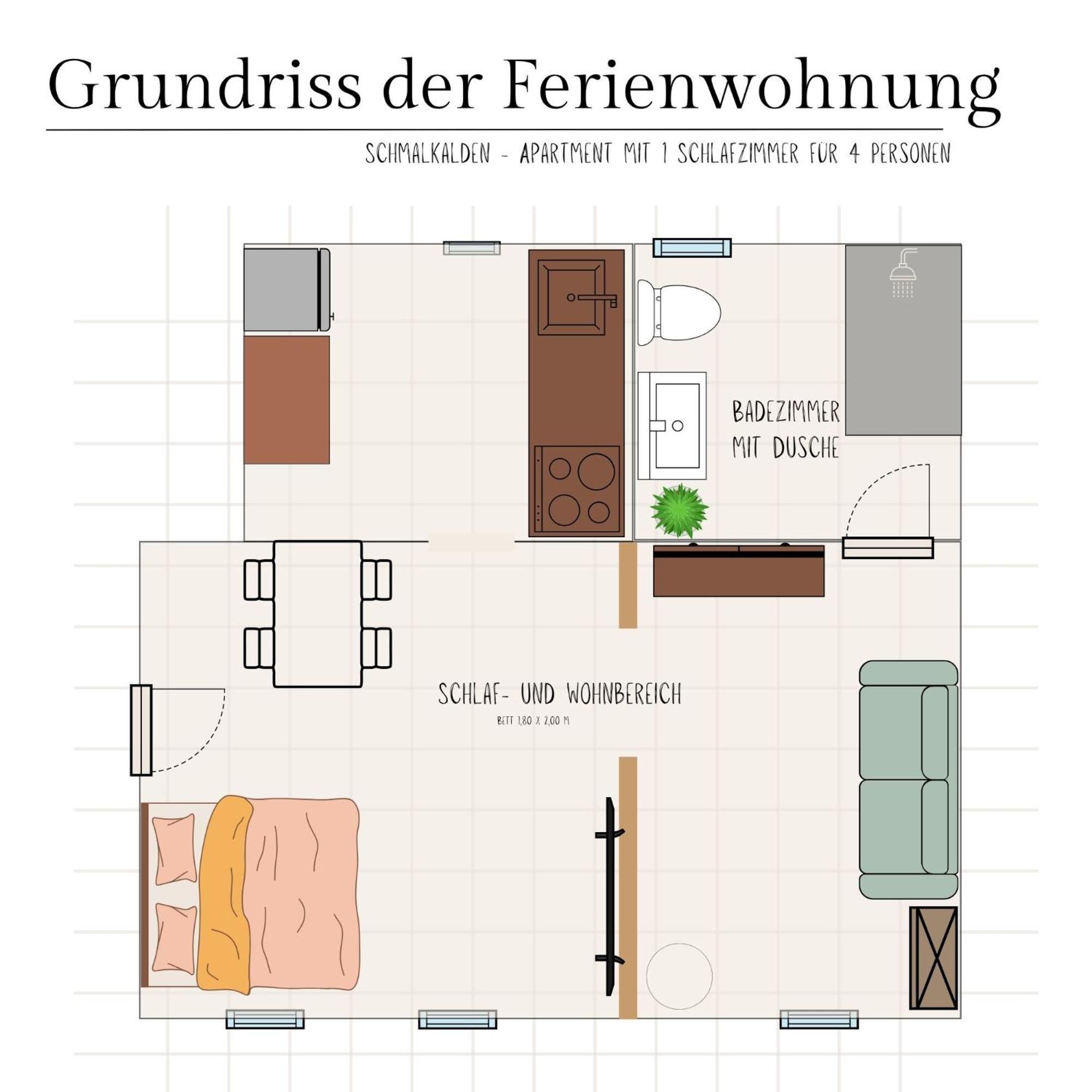 Ferienwohnung Шмалкалден Екстериор снимка